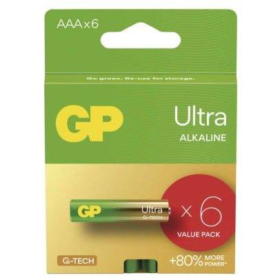 B0211V Alkalická baterie GP Ultra AAA (LR03) GP