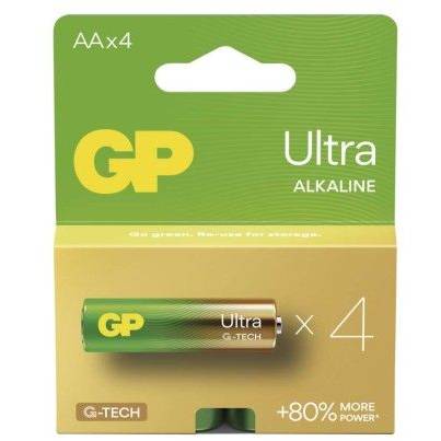 B02214 Alkalická baterie GP Ultra AA (LR6) GP