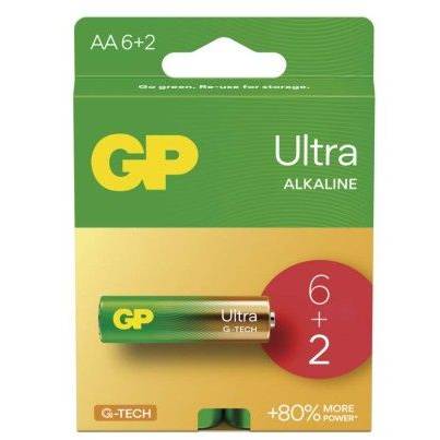 B02218 Alkalická baterie GP Ultra AA (LR6) GP