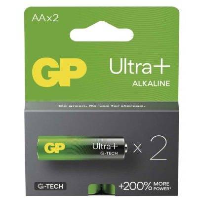 B03212 Alkalická baterie GP Ultra Plus AA (LR6) GP