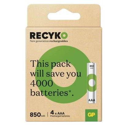 B25184 Nabíjecí baterie GP ReCyko 850 AAA (HR03) GP