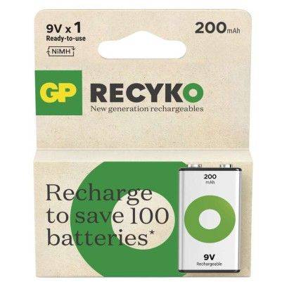 B2552 Nabíjecí baterie GP ReCyko 200 (9V) GP