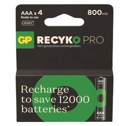 B26184 Nabíjecí baterie GP ReCyko Pro Professional AAA (HR03) GP