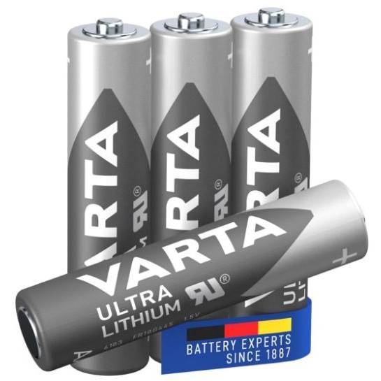 Lithiová baterie AAA Varta 6103 balení 4ks