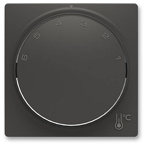 ABB Zoni Kryt termostatu s otočným ovládáním a upevňovací maticí 3292T-A00300 237
