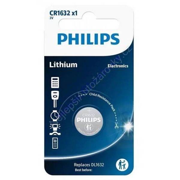 Philips CR1632/00B Knoflíková alkalická baterie CR1632/00B