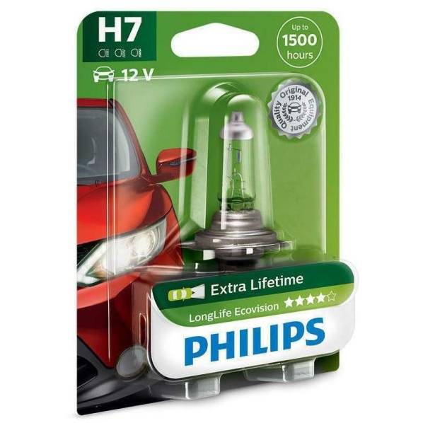 Philips 12972LLECOB1 Autožárovka H7 Long life EcoVision 12V