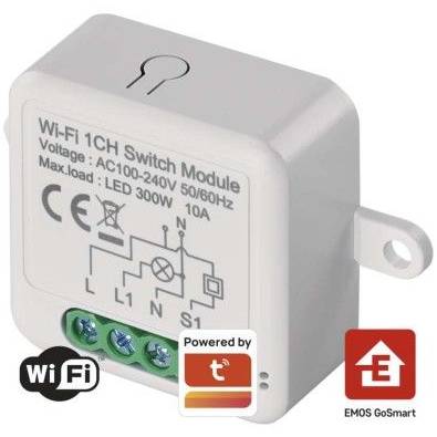 H5105 GoSmart modul spínací IP-2101SW, Wi-Fi, 1-kanálový EMOS