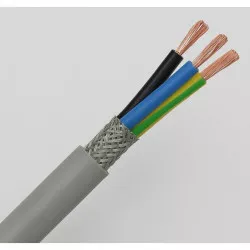 Flexibilní ovládací kabel YSLCY-JZ  3x 1,5 barevné značení žil