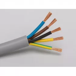 Flexibilní ovládací kabel YSLY-JB  5x 1,5 barevné značení žil