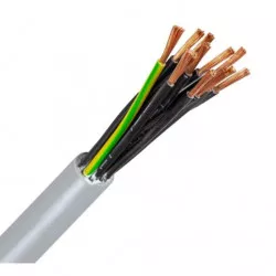 Flexibilní ovládací kabel YSLY-JZ 12x 1,5 barevné značení žil