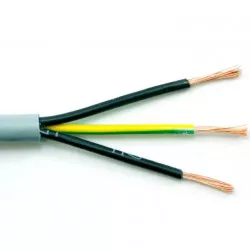 Flexibilní ovládací kabel YSLY-JZ  3x 1,5 barevné značení žil