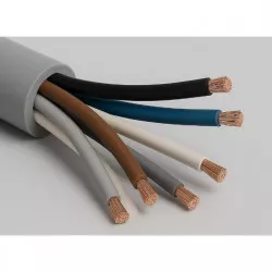 Flexibilní kabel YSLY-OZ  7x 0,75 OZ – bez barevného značení žil