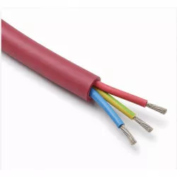 Silikonový kabel ohebný SIHF-C 3×1 mm²